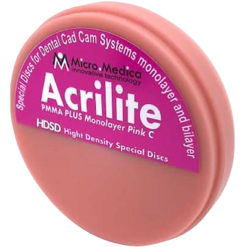 Acrilite PMMA tömb 98 x 20 mm, monolayer 