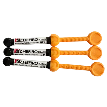 Zhefiro Paste praxis kompozit fecskendőben, 4 g, BLEACH