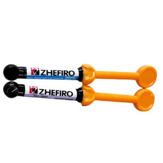 Zhefiro Paste praxis kompozit fecskendőben, 4 g, Dentin